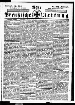 Neue preußische Zeitung on May 1, 1908