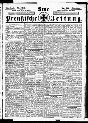 Neue preußische Zeitung on May 8, 1908