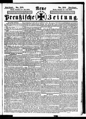 Neue preußische Zeitung vom 09.05.1908