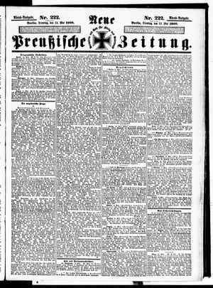 Neue preußische Zeitung vom 12.05.1908