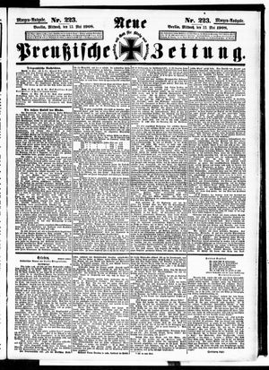 Neue preußische Zeitung vom 13.05.1908