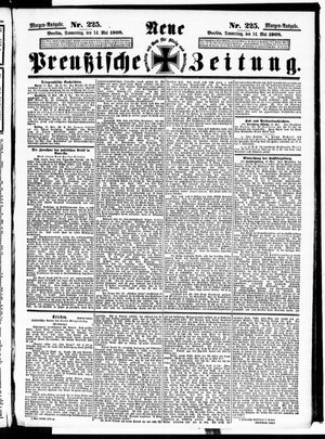 Neue preußische Zeitung vom 14.05.1908