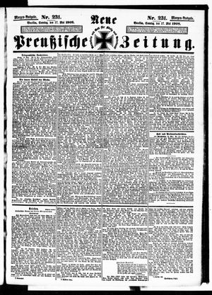 Neue preußische Zeitung vom 17.05.1908