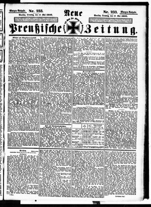 Neue preußische Zeitung vom 19.05.1908