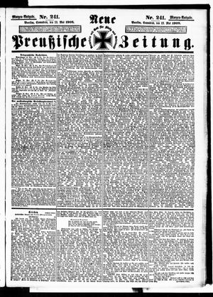 Neue preußische Zeitung vom 23.05.1908