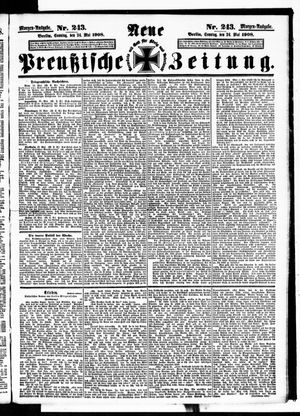 Neue preußische Zeitung vom 24.05.1908
