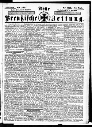 Neue preußische Zeitung vom 29.05.1908