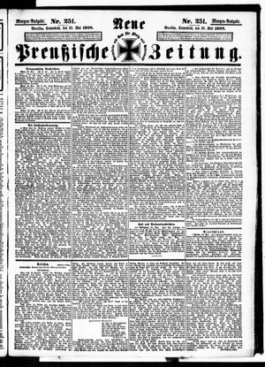 Neue preußische Zeitung vom 30.05.1908