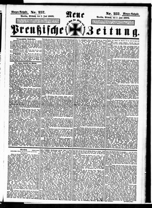 Neue preußische Zeitung vom 03.06.1908