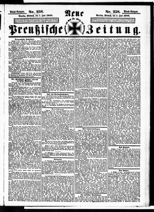 Neue preußische Zeitung vom 03.06.1908
