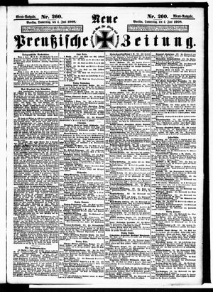 Neue preußische Zeitung on Jun 4, 1908