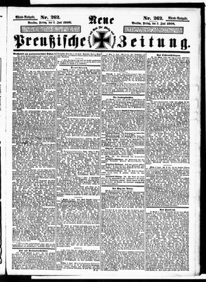 Neue preußische Zeitung vom 05.06.1908