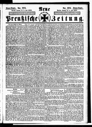 Neue preußische Zeitung vom 14.06.1908