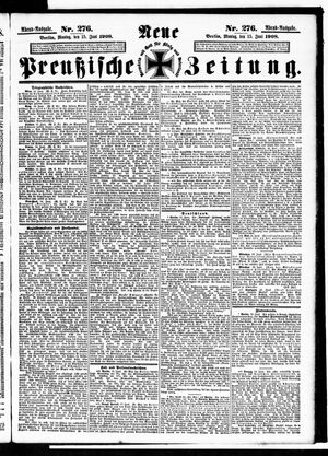 Neue preußische Zeitung vom 15.06.1908