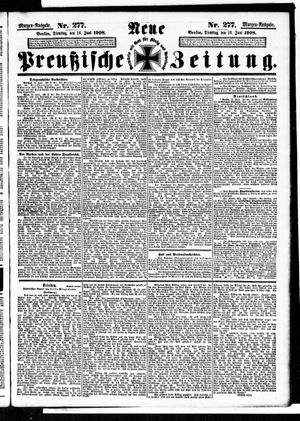 Neue preußische Zeitung vom 16.06.1908