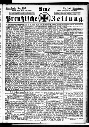 Neue preußische Zeitung vom 26.06.1908