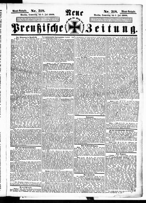 Neue preußische Zeitung vom 09.07.1908