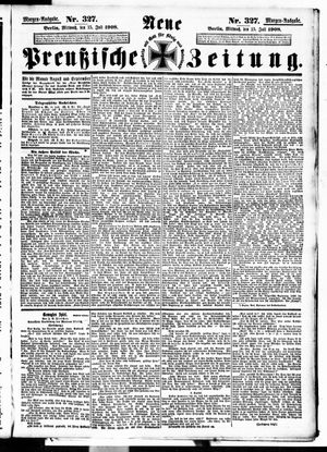 Neue preußische Zeitung vom 15.07.1908