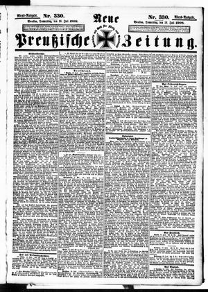Neue preußische Zeitung vom 16.07.1908
