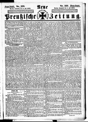 Neue preußische Zeitung vom 18.07.1908