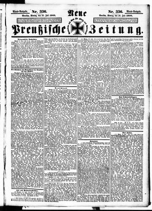 Neue preußische Zeitung vom 20.07.1908