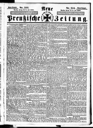 Neue preußische Zeitung on Jul 24, 1908