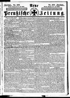 Neue preußische Zeitung on Jul 29, 1908