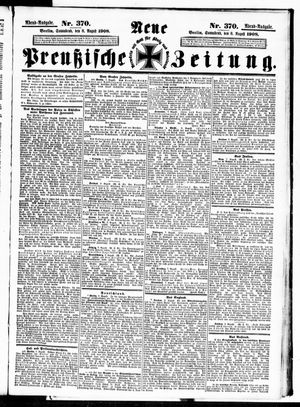 Neue preußische Zeitung on Aug 8, 1908