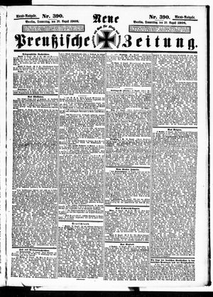 Neue preußische Zeitung on Aug 20, 1908