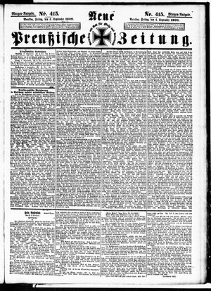 Neue preußische Zeitung vom 04.09.1908