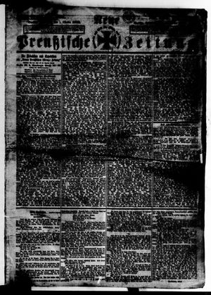 Neue preußische Zeitung vom 01.10.1908