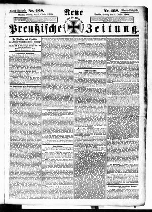 Neue preußische Zeitung vom 05.10.1908