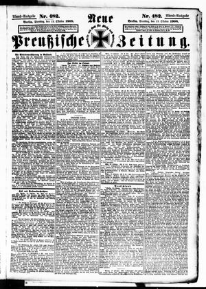 Neue preußische Zeitung vom 13.10.1908