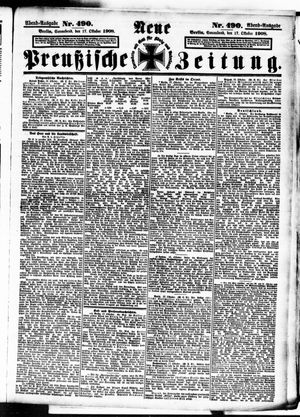 Neue preußische Zeitung vom 17.10.1908