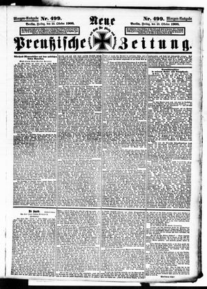 Neue preußische Zeitung vom 23.10.1908