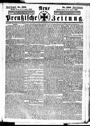 Neue preußische Zeitung vom 23.10.1908