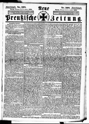 Neue preußische Zeitung vom 28.10.1908