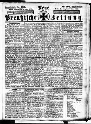 Neue preußische Zeitung vom 29.10.1908