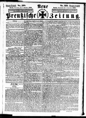 Neue preußische Zeitung vom 07.11.1908