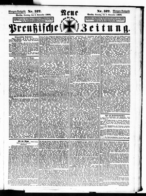 Neue preußische Zeitung vom 08.11.1908