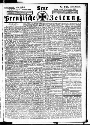 Neue preußische Zeitung vom 01.12.1908