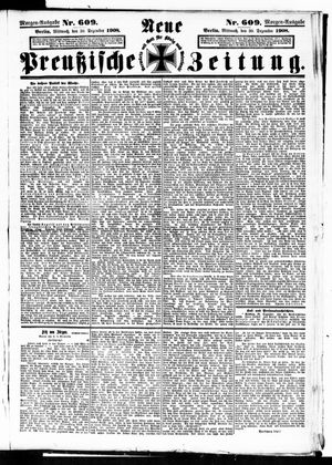 Neue preußische Zeitung vom 30.12.1908