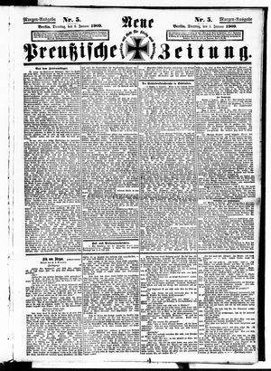 Neue preußische Zeitung vom 05.01.1909