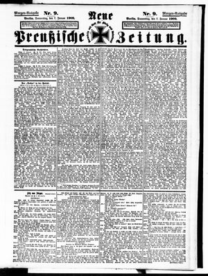 Neue preußische Zeitung vom 07.01.1909
