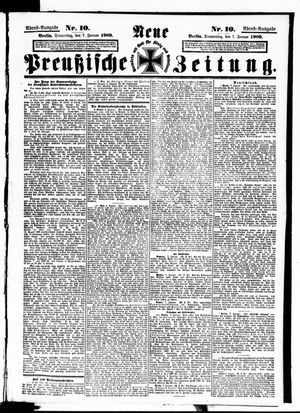 Neue preußische Zeitung vom 07.01.1909