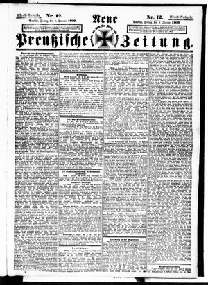 Neue preußische Zeitung vom 08.01.1909