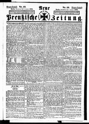 Neue preußische Zeitung vom 09.01.1909