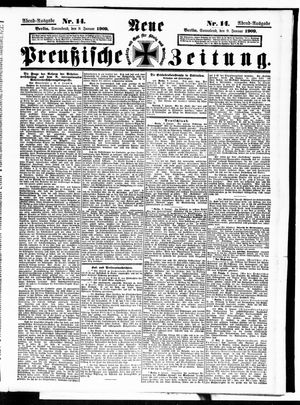 Neue preußische Zeitung vom 09.01.1909