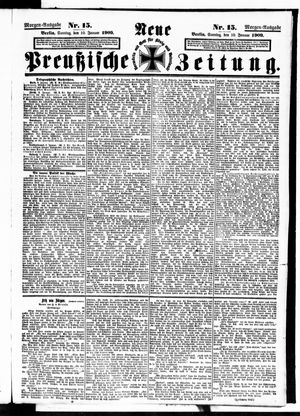 Neue preußische Zeitung vom 10.01.1909