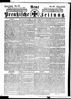 Neue preußische Zeitung vom 12.01.1909